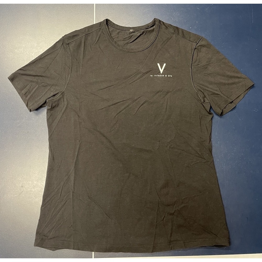 Lululemon Arbor Hills Ann Arbor Men's Black T-shirt Size L
